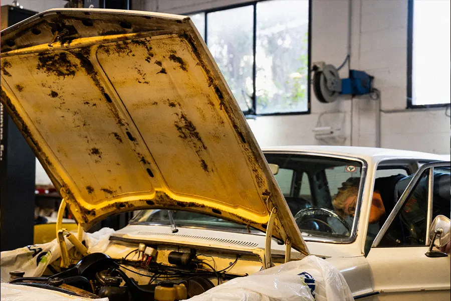 atelier moteur démontage