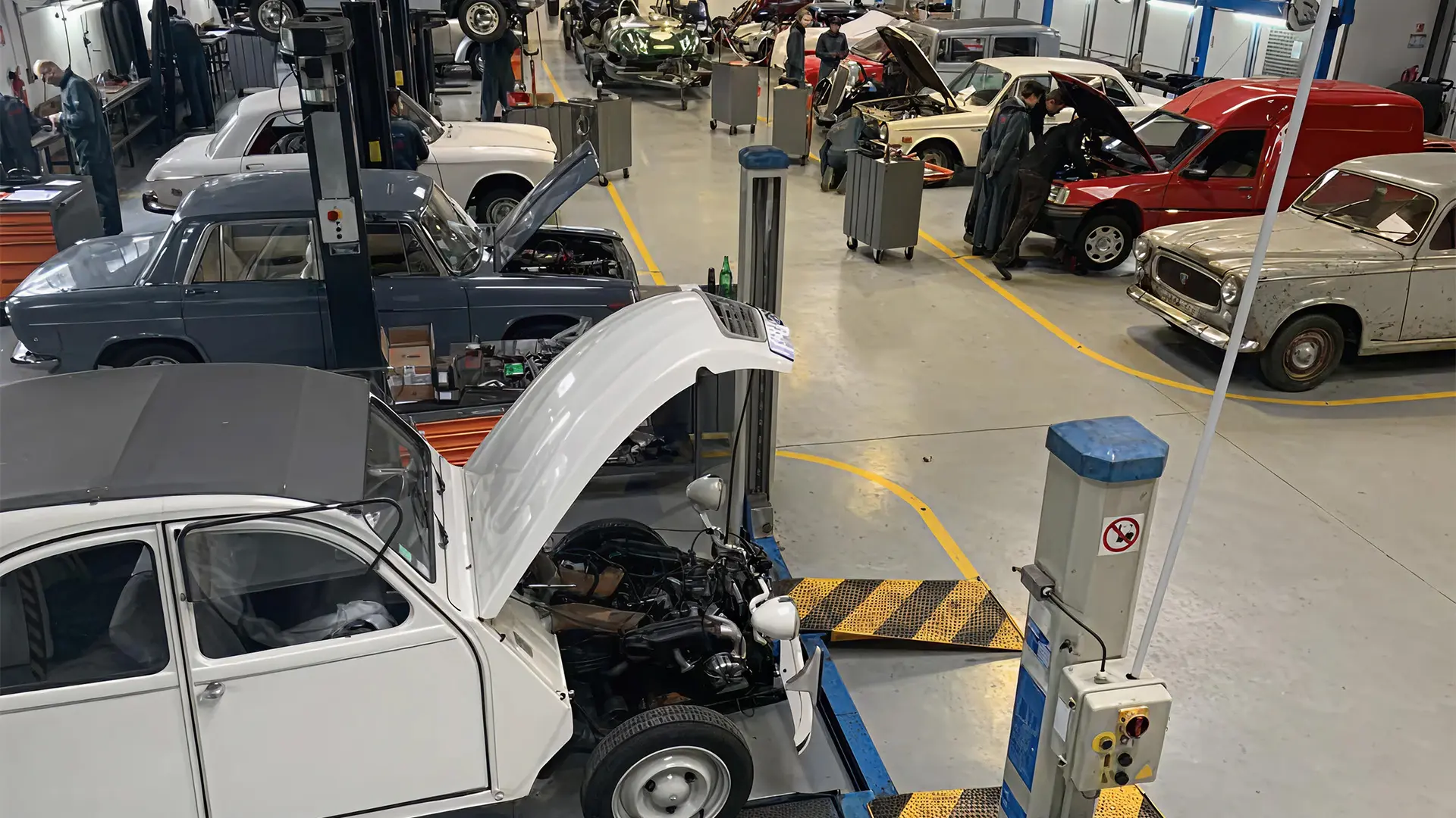 formation automobile d'époque