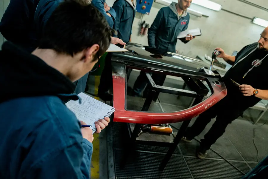 stage intensif acquérir des connaissances en carrosserie