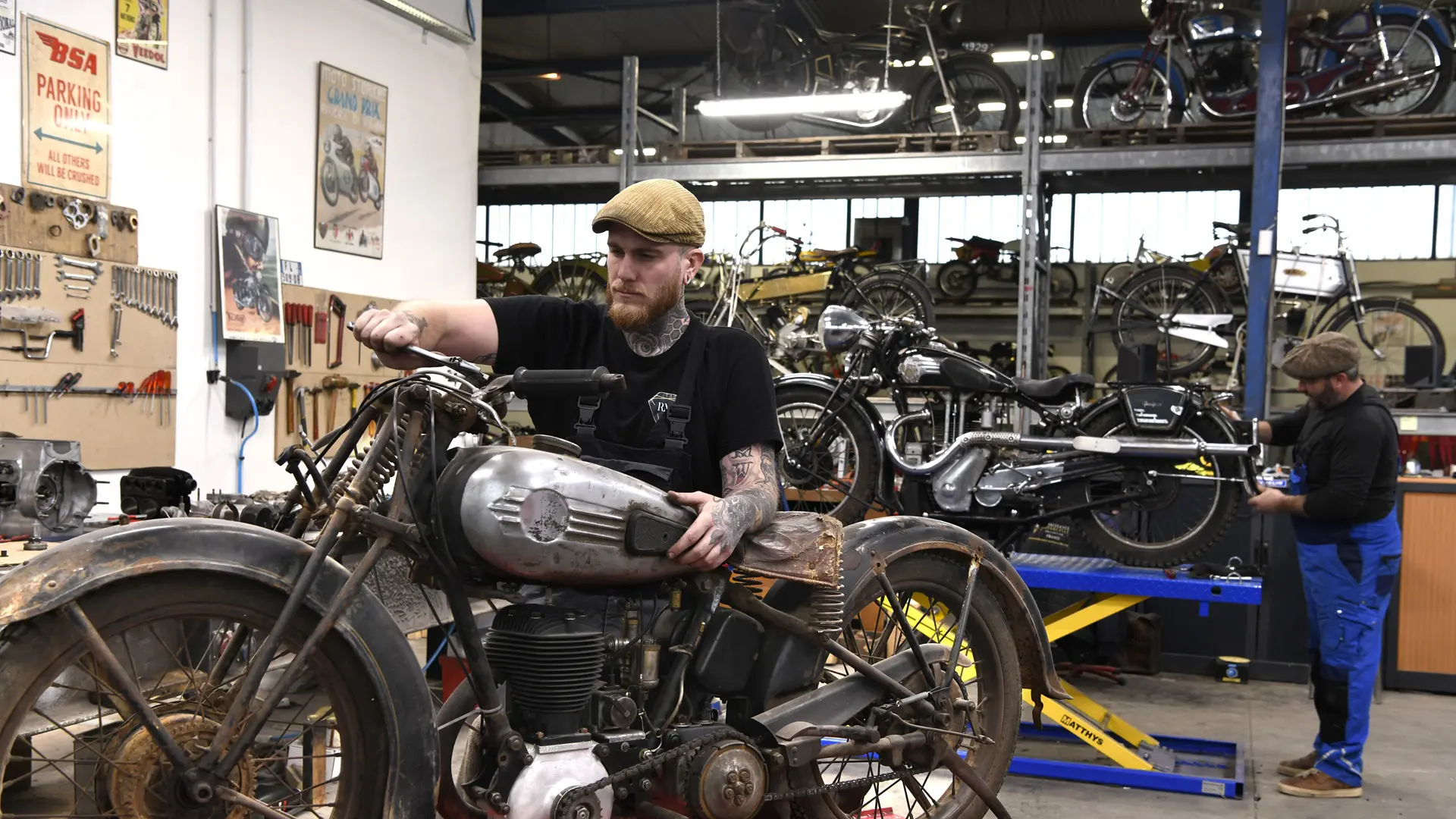 Comment assurer assurer la maintenance d'une moto ancienne